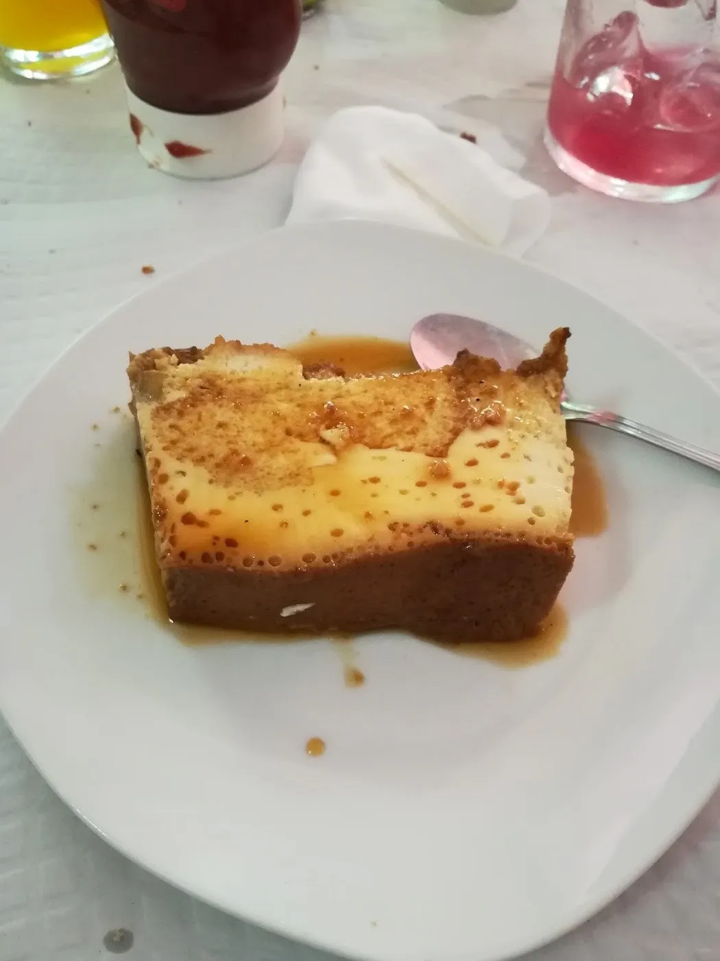 Pudin con caramelo